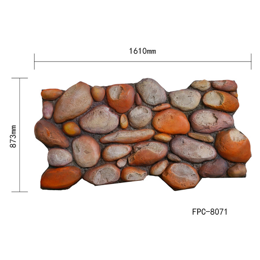 kamenný nástenný panel pu