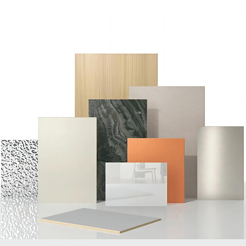 Ľahký PVC uhlíkový krištáľový plech s vysokou hustotou proti poškriabaniu, hrúbka 5 mm – 8 mm pre komerčné hotelové kúpeľňové dekorácie Ohňovzdorný odolný nástenný panel triedy B1