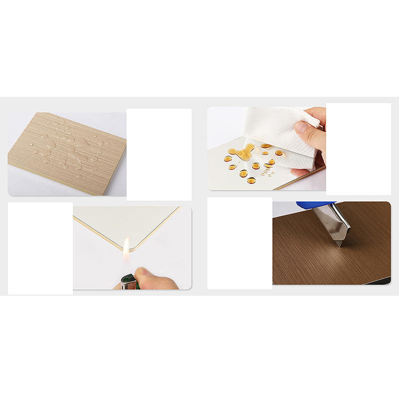 Ľahký PVC uhlíkový krištáľový plech s vysokou hustotou proti poškriabaniu, hrúbka 5 mm – 8 mm pre komerčné hotelové kúpeľňové dekorácie Ohňovzdorný odolný nástenný panel triedy B1