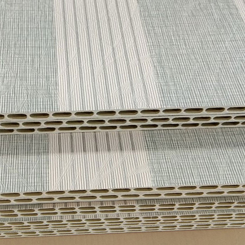 Moderný integrovaný nástenný panel z PVC z bambusových drevených vlákien pre TV pozadie s pevným balením nástenný panel pre interiérový strop na použitie v hoteli