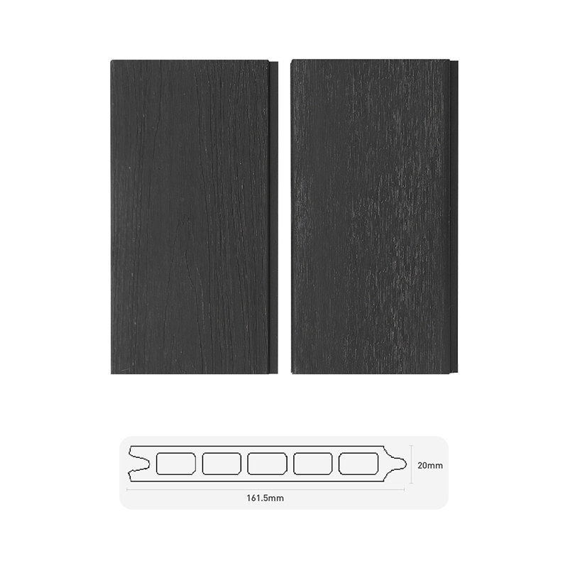 Wood Plastic Composite Wpc Fence Home Garden Courtyard Fence Panels Better Than Vinyl Pvc Fence Waterproof Outdoor Privacy Board Hdpe