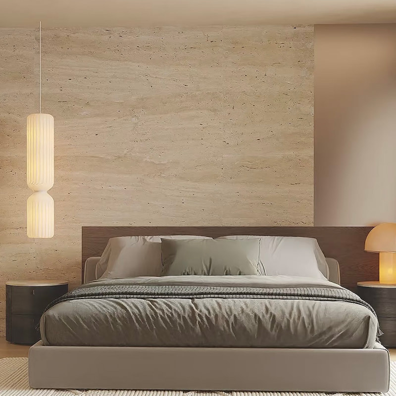 Ohňovzdorné dlaždice Dyha Umelá vnútorná ohybná Mäkký obklad stien Travertín Umelý flexibilný Mäkký kameň Stenové panely