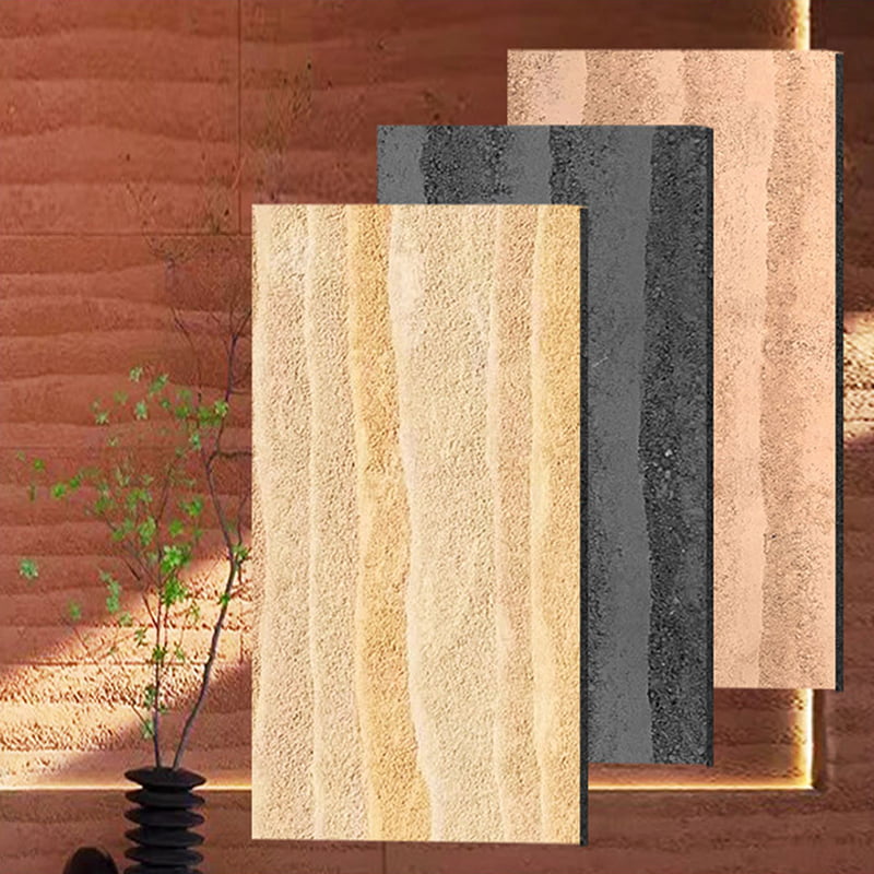 Moderný dizajn Ohňovzdorné ľahké stenové panely Nový materiál Obloženie z mäkkého kameňa Flexibilné dlaždice MCM Lineárne kamenné obklady stien