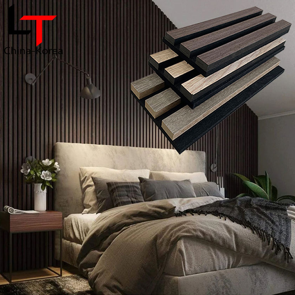 WPC akustické nástenné panely