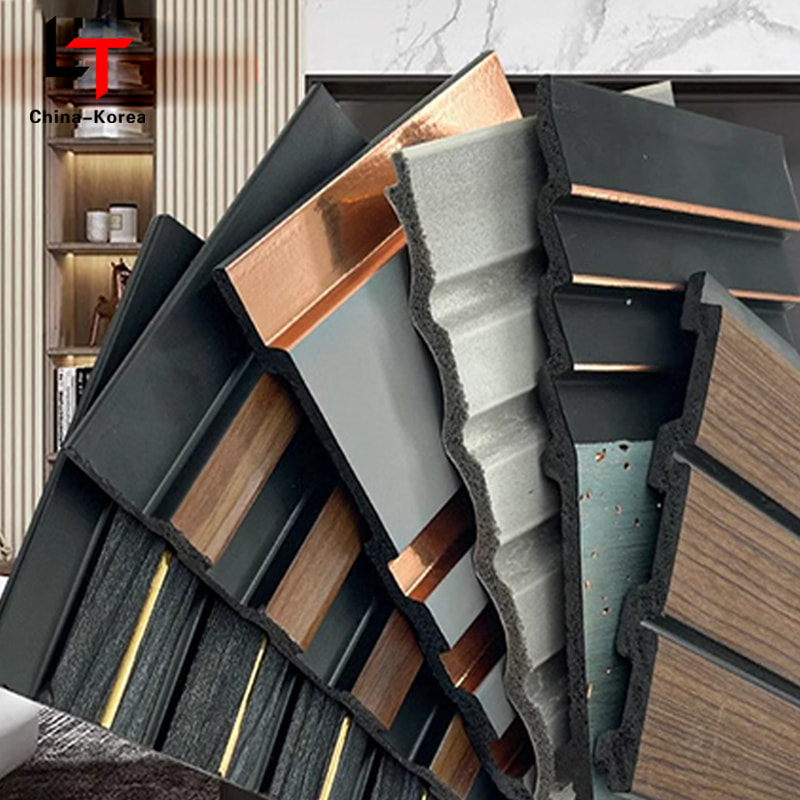 Dekoratívny vodotesný nástenný panel Ps Farba Nové typy Vnútorná základná doska Koža Polystyrén Grafický dizajn Moderná farba na mieru